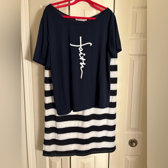 2 piece Skirt Set -Size 3X but runs small. More like a 1X. NEVER WORN - No Tags - Picture 4 of 4